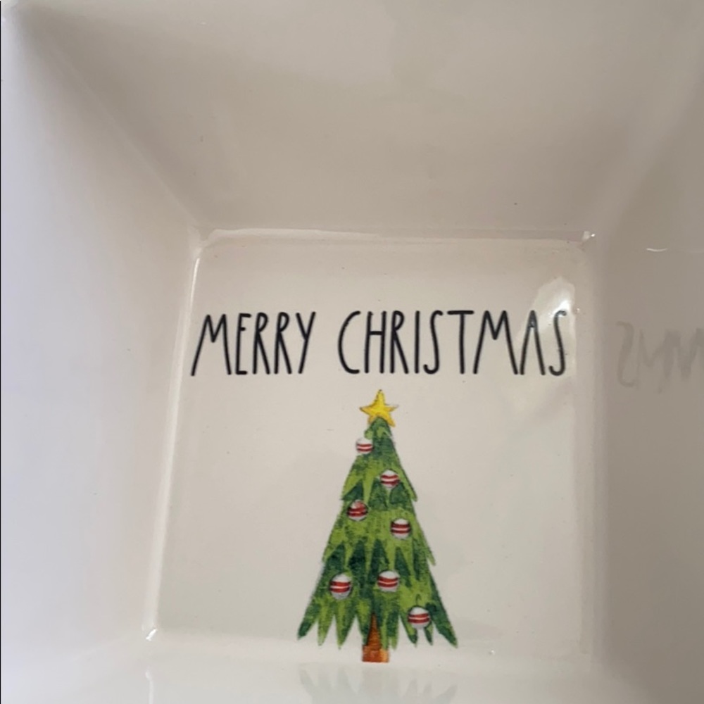 Rae Dunn “Skating Holiday” divided serving tray - Picture 5 of 7